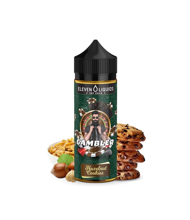 Gambler Flavour Shot Hazelnut Cookies 120ml