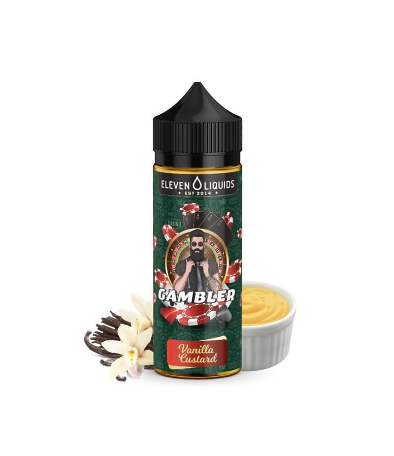 Gambler Flavour Shot Vanilla Custard 120ml