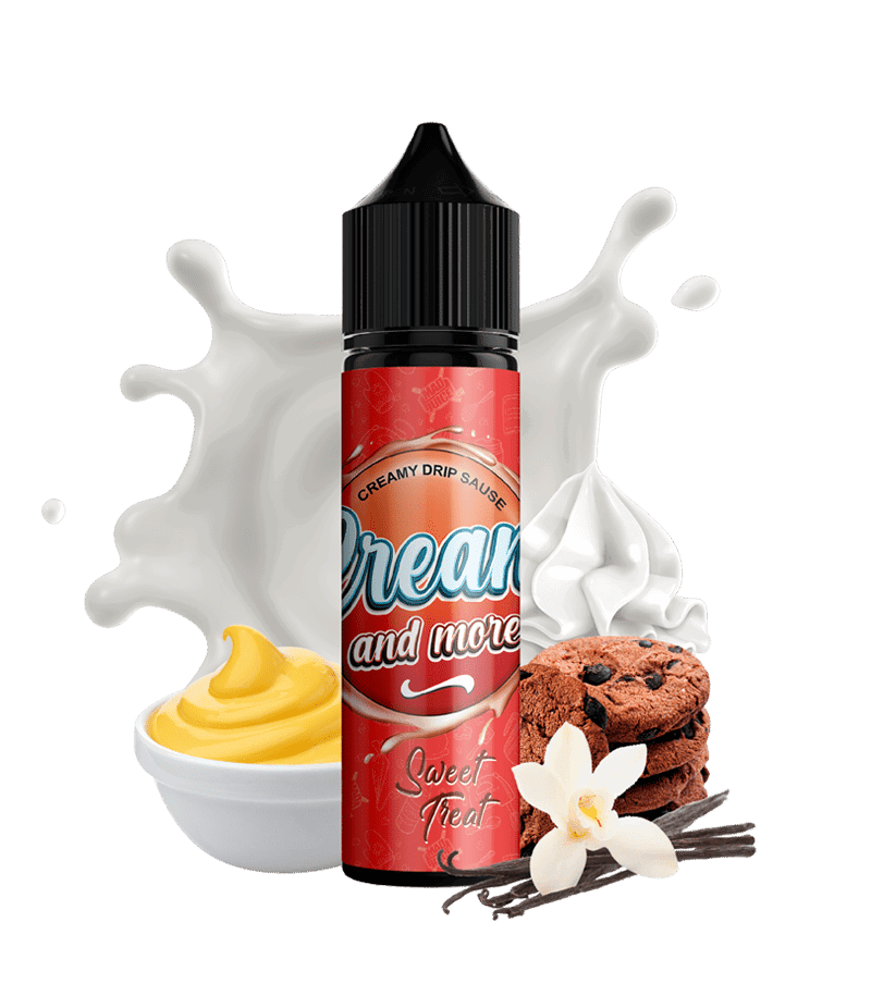 Mad Juice Cream And More Flavour Shot Sweet Treat 60ml