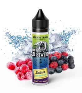 Steam Train Old Stations Delizia Double Ice 12/ 60ml