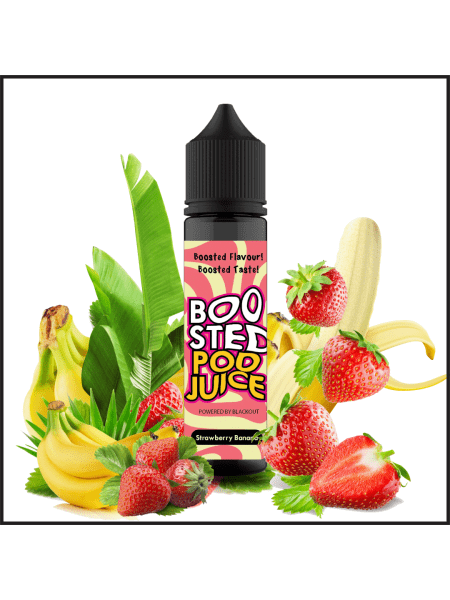Blackout Boosted Pod Juice Strawberry Banana Flavorshot 60ml