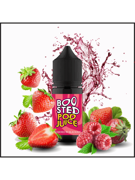 Blackout Boosted Pod Juice Strawberry Raspberry Flavorshot 30ml