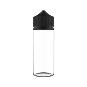 Μπουκάλι Chubby Gorilla Transparent/Black Cap 120ml