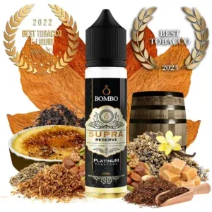 Bombo Platinum Tobaccos Supra Reserve 15ml / 60ml