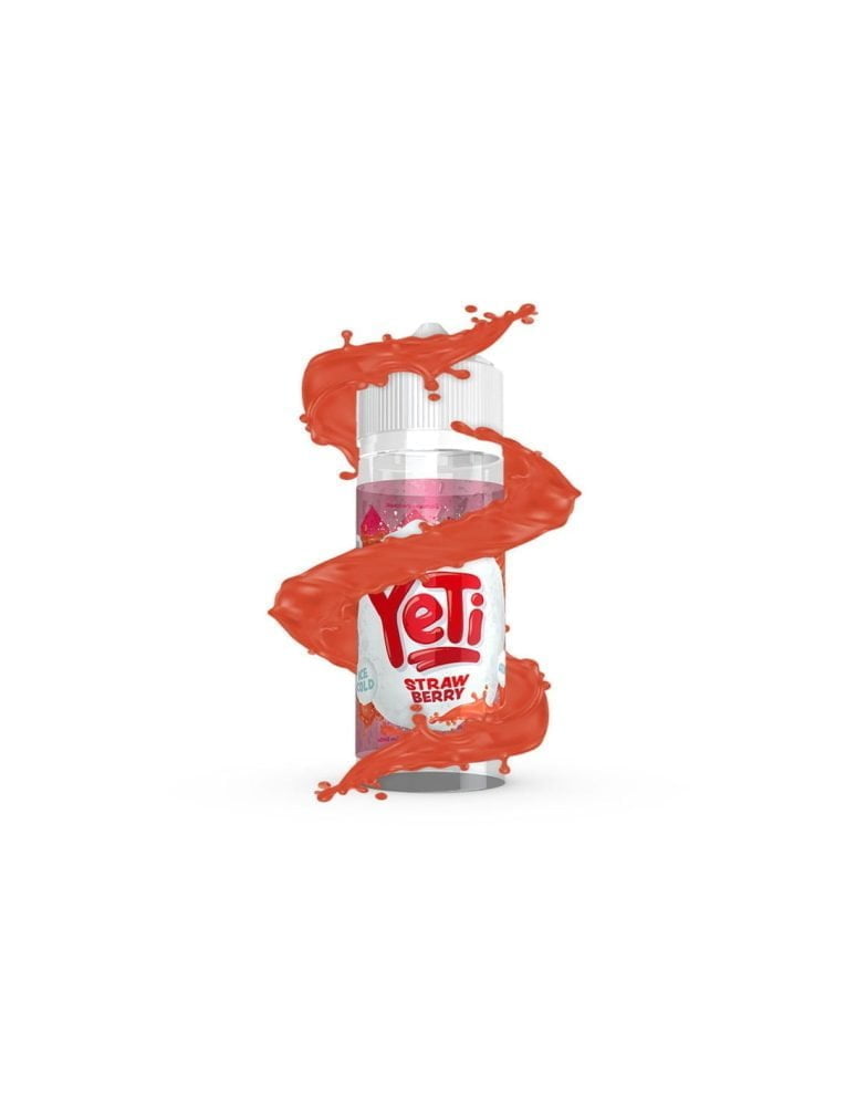 Yeti Iced Flavour Shot Strawberry 30/120ml