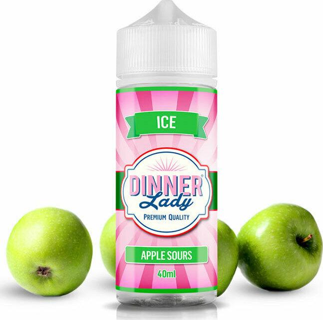Dinner Lady Flavour Shot Apple Sours Ice 120ml