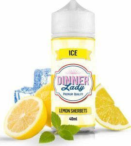 Dinner Lady Flavour Shot Lemon Sherbets Ice 120ml
