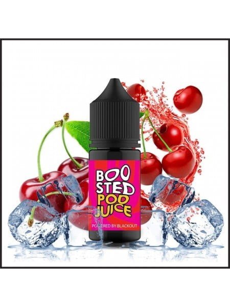 (product) Blackout Boosted Pod Juice Cherry Ice Flavorshot 30ml