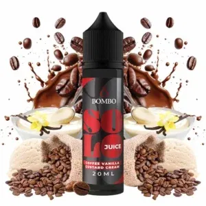 Bombo Solo Juice Coffee Vanilla Custard Cream 15ml / 60ml