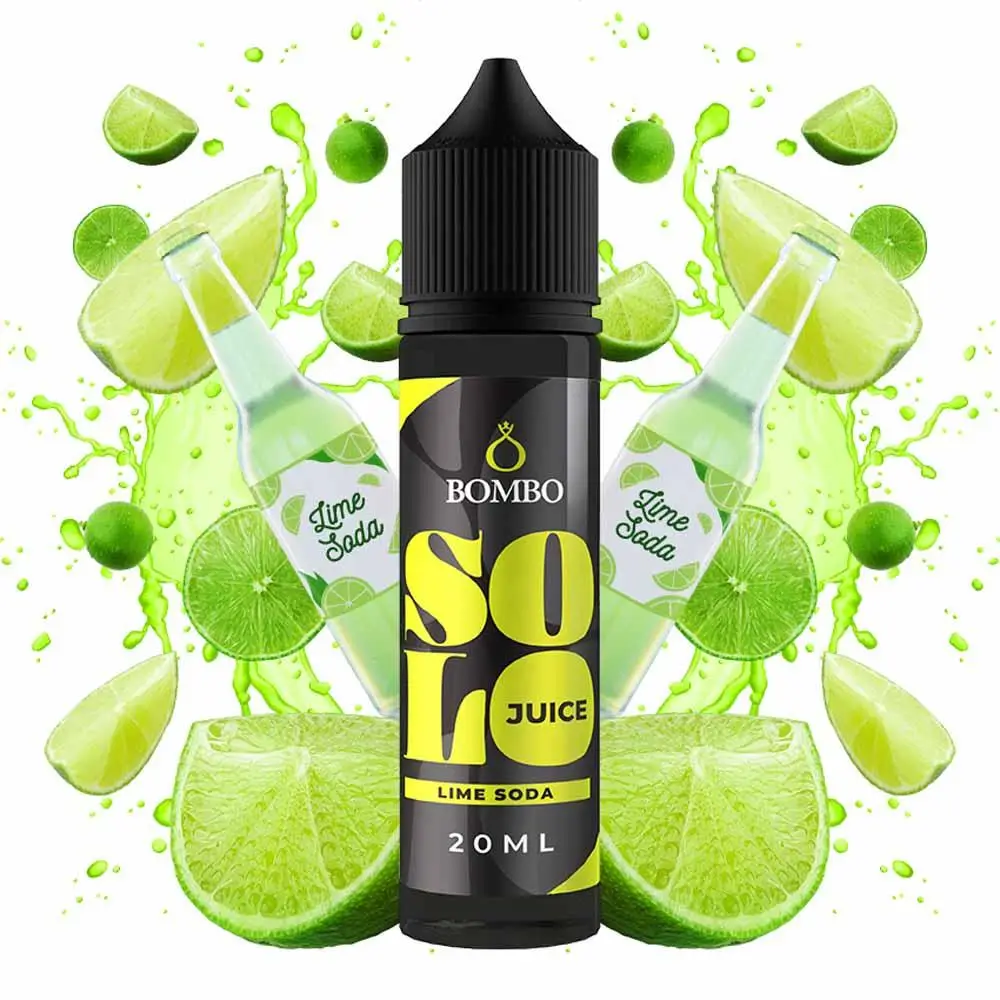 Bombo Solo Juice Lime Soda 20ml/60ml Flavorshot
