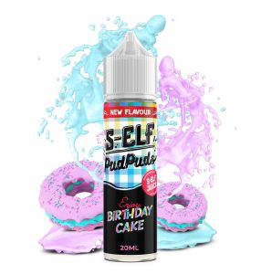 S-Elf Juice Pud Puds Birthday Cake Flavour Shot 20 / 60ml