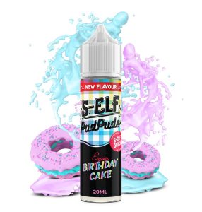 S-Elf Juice Pud Puds Birthday Cake Flavour Shot 20 / 60ml
