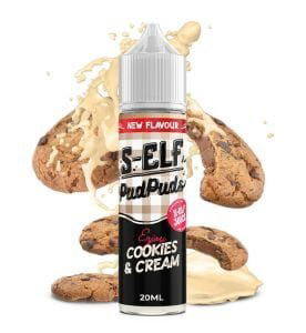 S-Elf Juice Pud Puds Cookies and Cream Flavour Shot 20 / 60ml