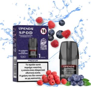 SPOD -  Blueberry Sour Raspberry 20mg (by Steam Train)