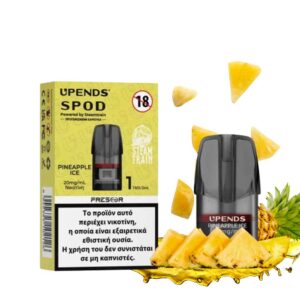 SPOD - Pineapple Ice  20mg (by Steam Train)