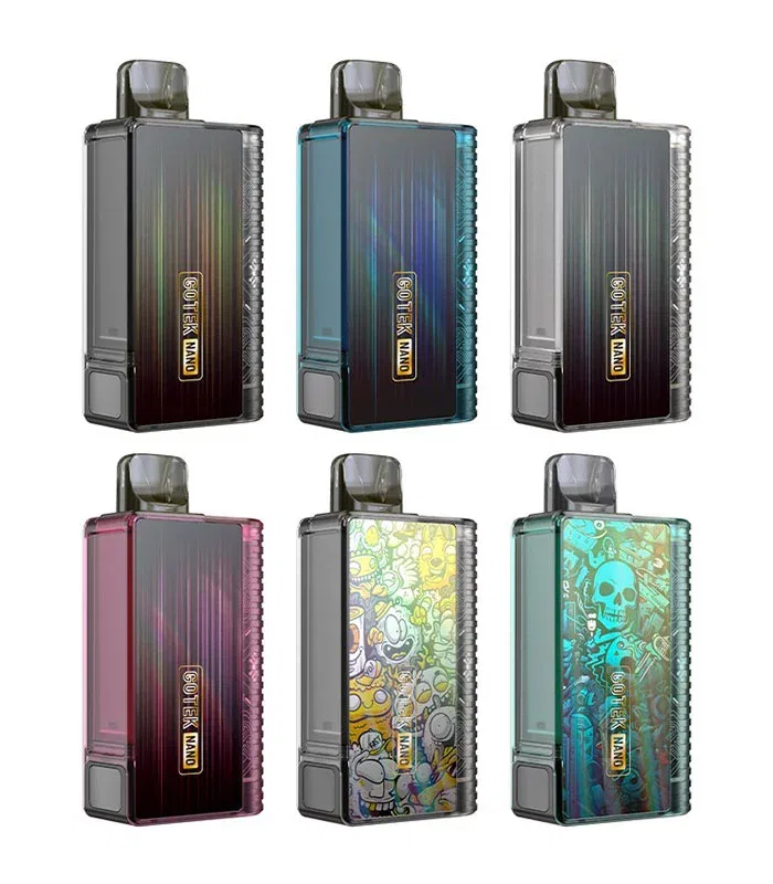 aspire-gotek-nano-pod-kit-1000mah-4-5ml 6 διαφορετικά χρώματα