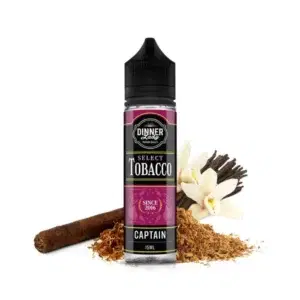 Dinner Lady Flavour Shot Select Tobacco Captain 15 / 60ml