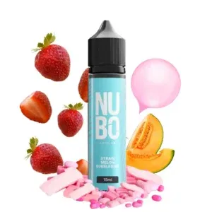 Nubo Straw Melon Bubblebum Flavour Shot 15 / 60ml