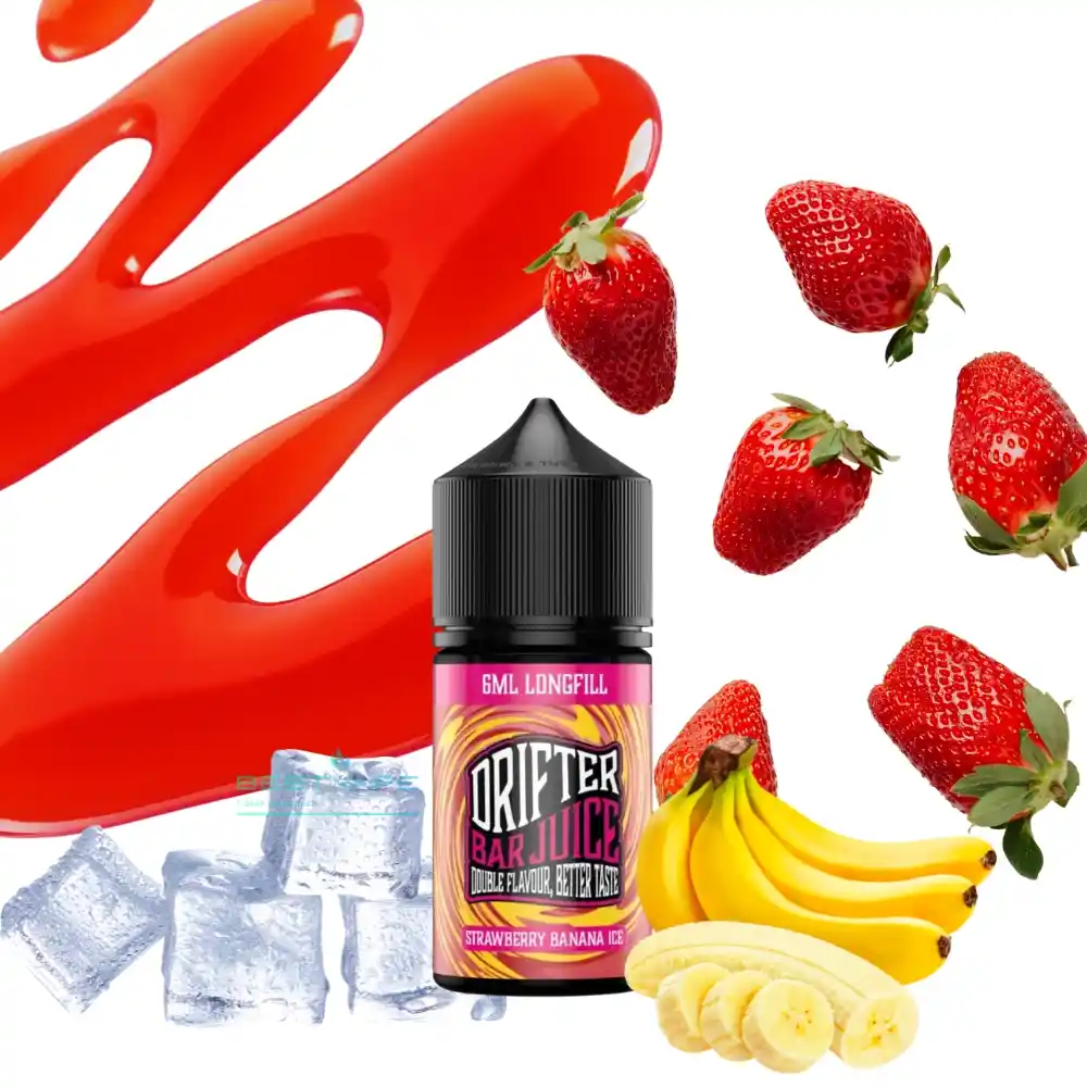 Drifter Bar Juice Strawberry Banana Ice 6/30ml