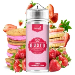 Gusto Cookies Strawberry Cream 20/120ml
