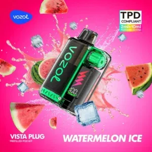 Vozol Vista Plug 20mg 2ml + 10ml  Watermelon Ice  (10.000 puffs)