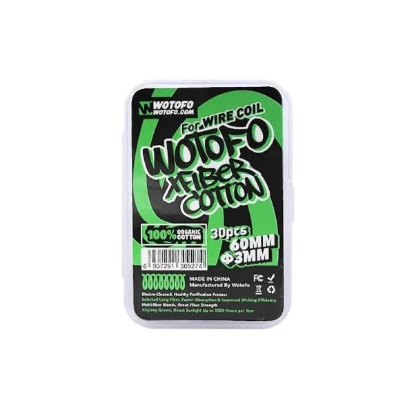 Wotofo - Cotton 3mm XFiber Thick Cotton Strip (30pcs)