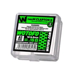 Wotofo Coils NexM Clapton S Ni80 0.15ohm (5pcs)