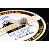 Mythical Vapers Σύρμα MTL Square Clapton Ni80 0.3x0.3+40GA 3m
