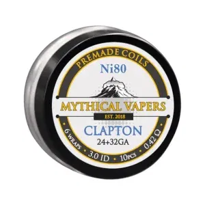 Mythical Vapers Clapton Ni80 ~ 0.42 ohm