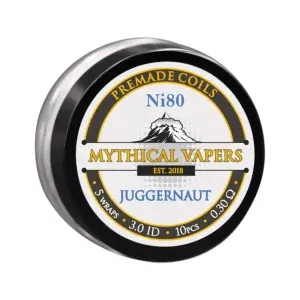 Mythical Vapers Juggernaut Ni80  ~ 0.30 ohm