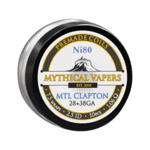Mythical Vapers MTL Clapton Ni80 ~ 0.94 ohm