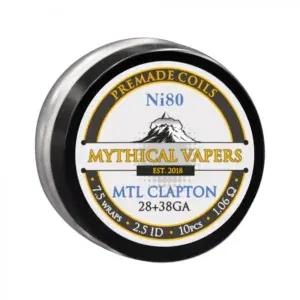 Mythical Vapers MTL Clapton Ni80 ~ 0.94 ohm