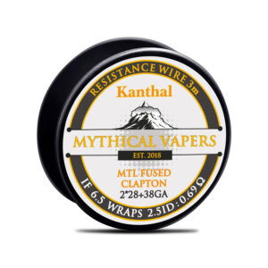 Mythical Vapers Σύρμα MTL Fused Clapton Kanthal 28*2+38GA 3m