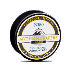 Mythical Vapers Σύρμα Juggernaut Ni80 2*(28+38)+(0.3*0.1) 3m