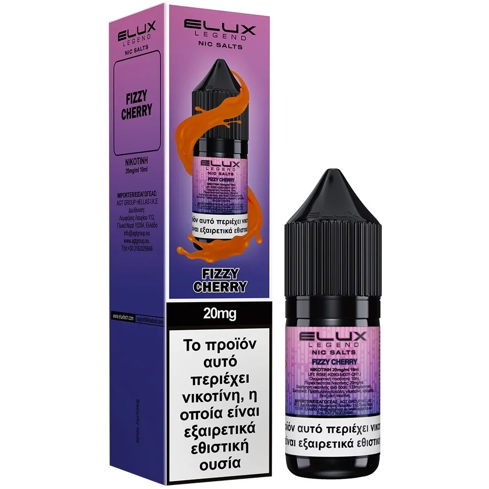 Elux Salt Fizzy Cherry 20mg 10ml