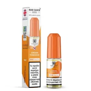 Bar Juice 5000 Nic Salts Cream Tobacco 10ml
