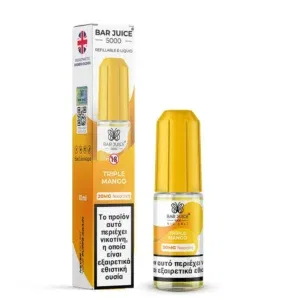 Bar Juice 5000 Nic Salts Triple Mango 10ml
