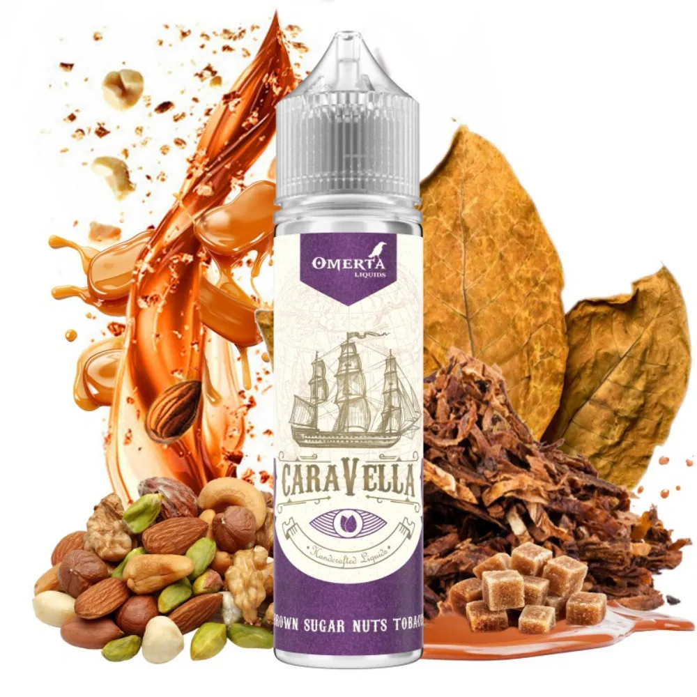 Caravella Brown Sugar Nuts Tobacco 15ml/60ml