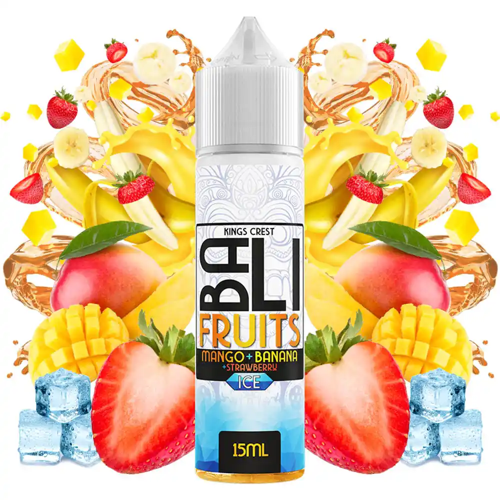 Kings Crest Bali Fruits Ice Mango Banana Strawberry 15ml/60ml