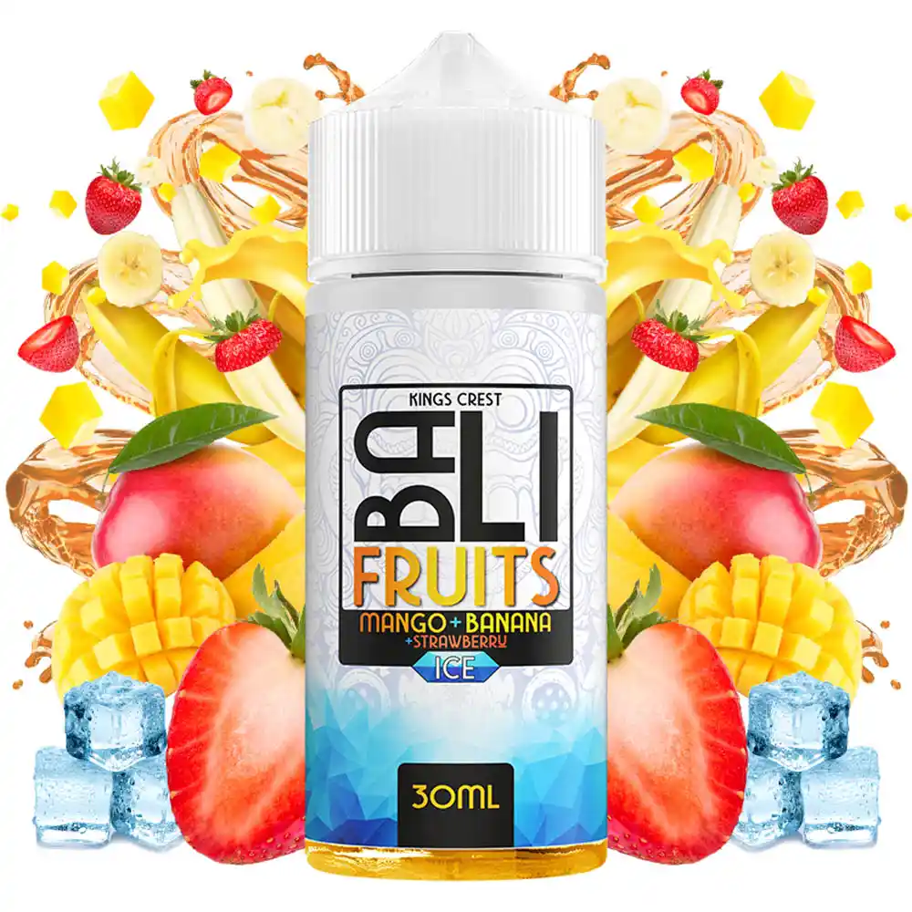 Kings Crest Bali Fruits Ice Mango Banana Strawberry 30ml/120ml