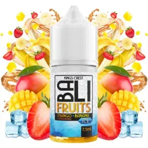 Kings Crest Bali Fruits Ice Mango Banana Strawberry 7.5ml/30ml