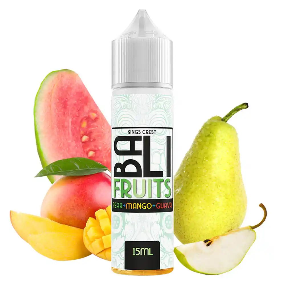 Kings Crest Bali Fruits Pear Mango Guava 15ml/60ml
