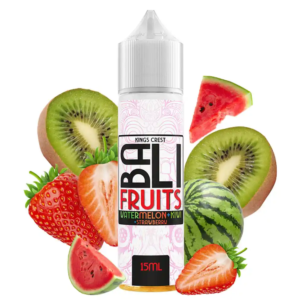Kings Crest Bali Fruits Watermelon Kiwi Strawberry 15ml/60ml