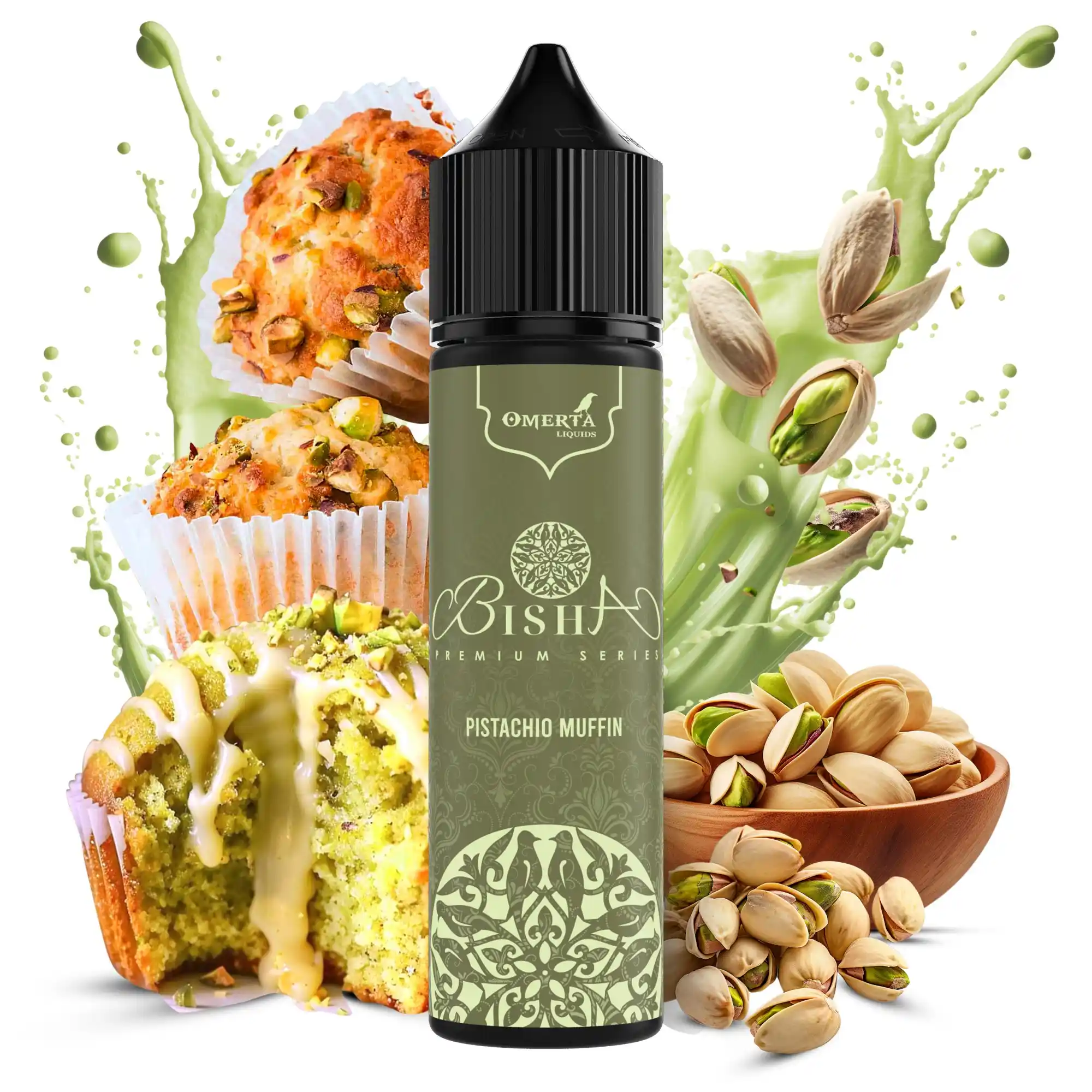 Bisha Premium Pistachio Muffin 10ml/60ml