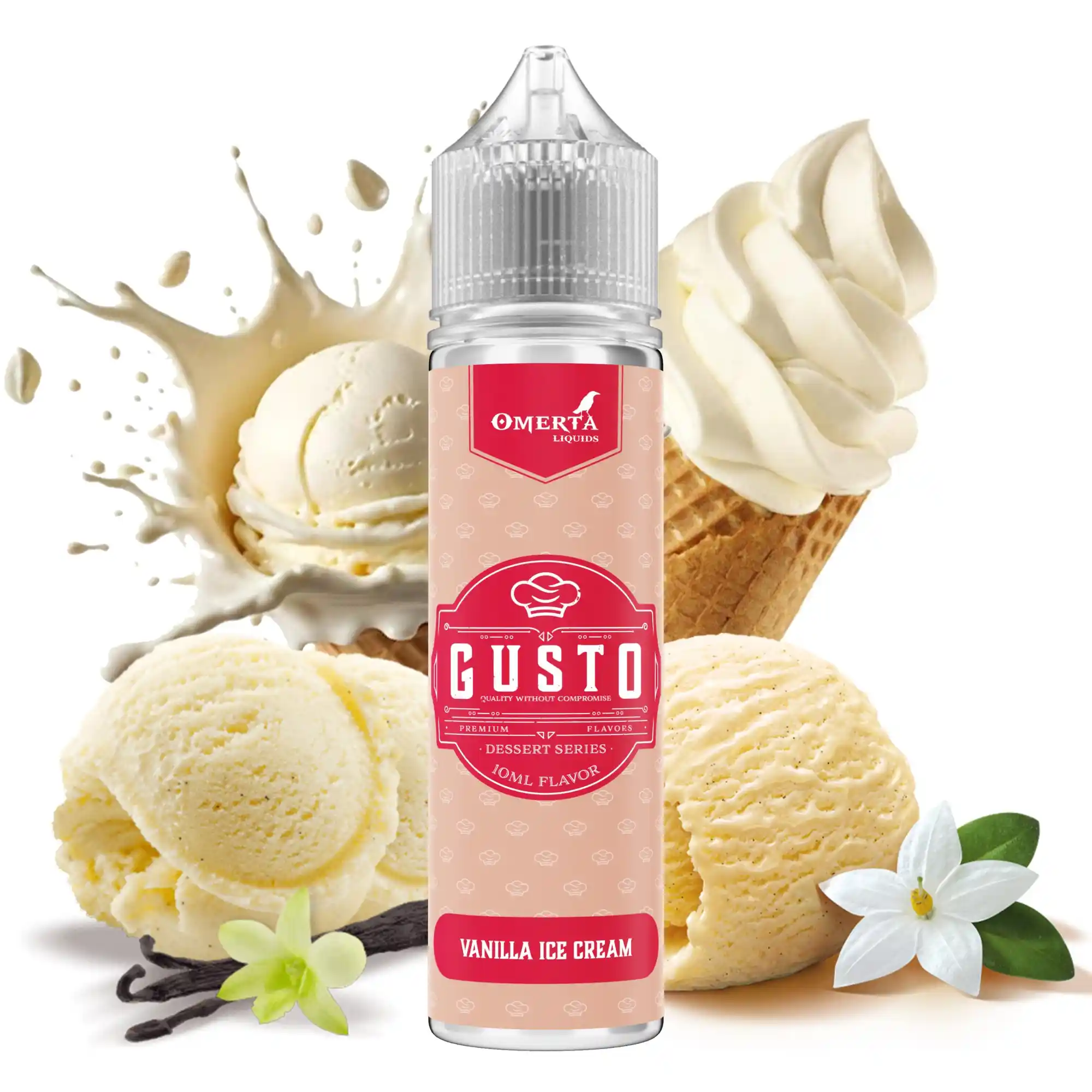 Gusto Vanilla Ice Cream 10ml/60ml