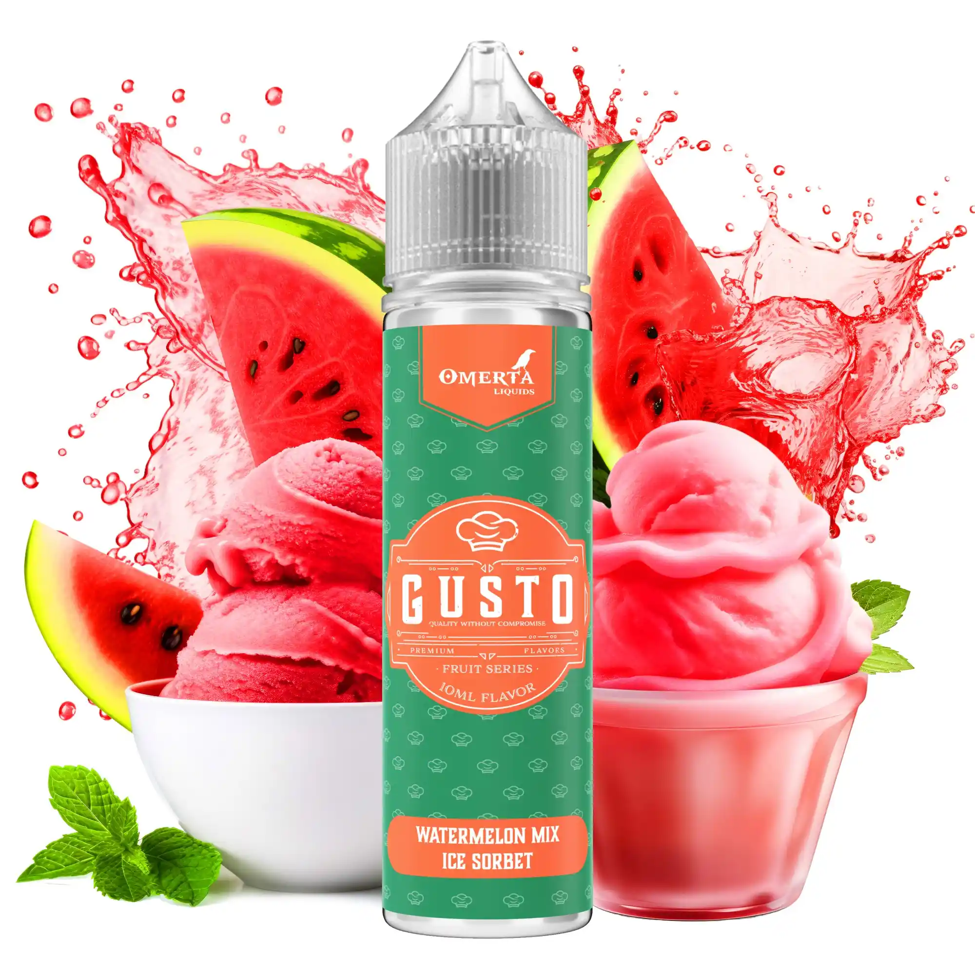 Gusto Watermelon Mix Ice Sorbet 10ml/60ml
