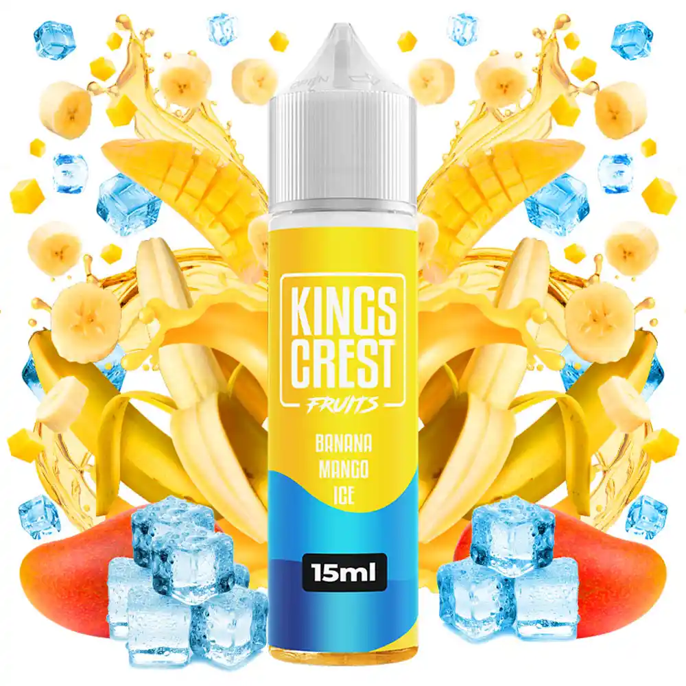 Kings Crest Fruits Ice Banana Mango 15ml/60ml