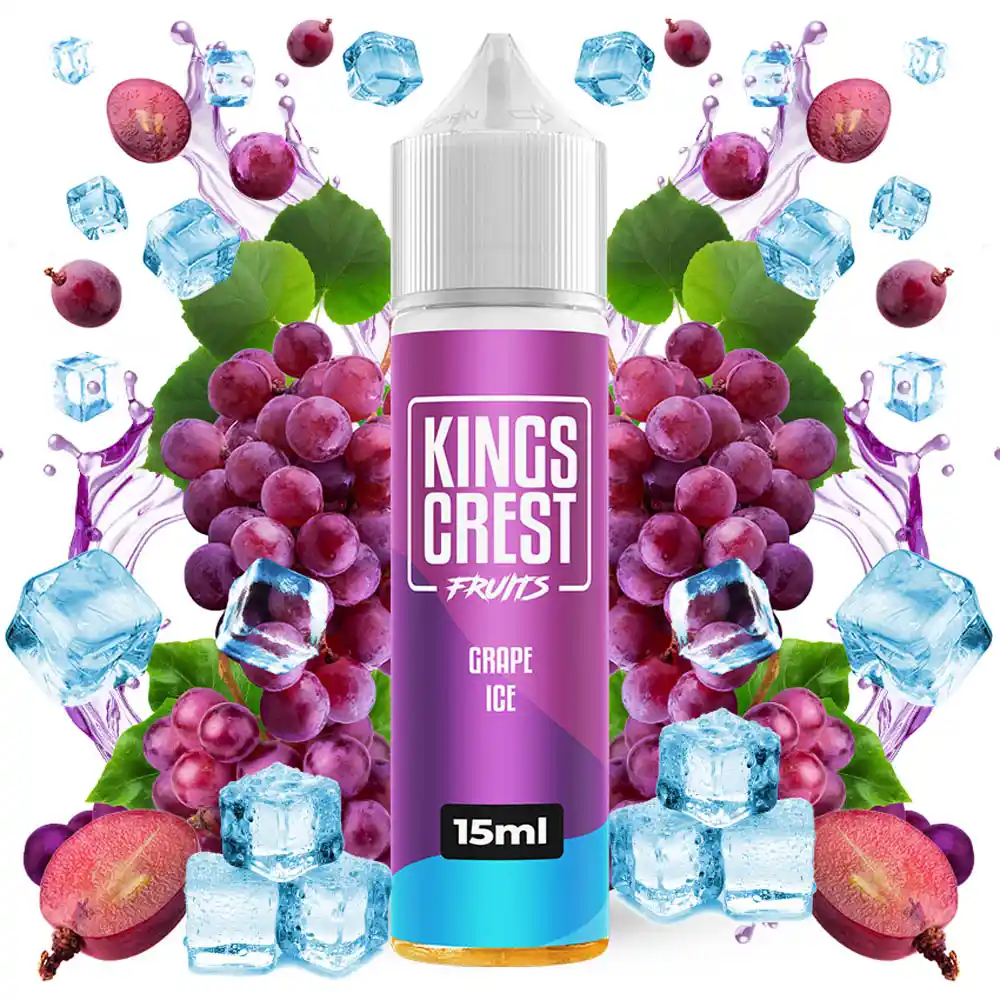 Kings Crest Fruits Ice Grape 15ml/60ml