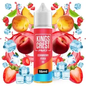 Kings Crest Fruits Ice Strawberry Peach 15ml / 60ml