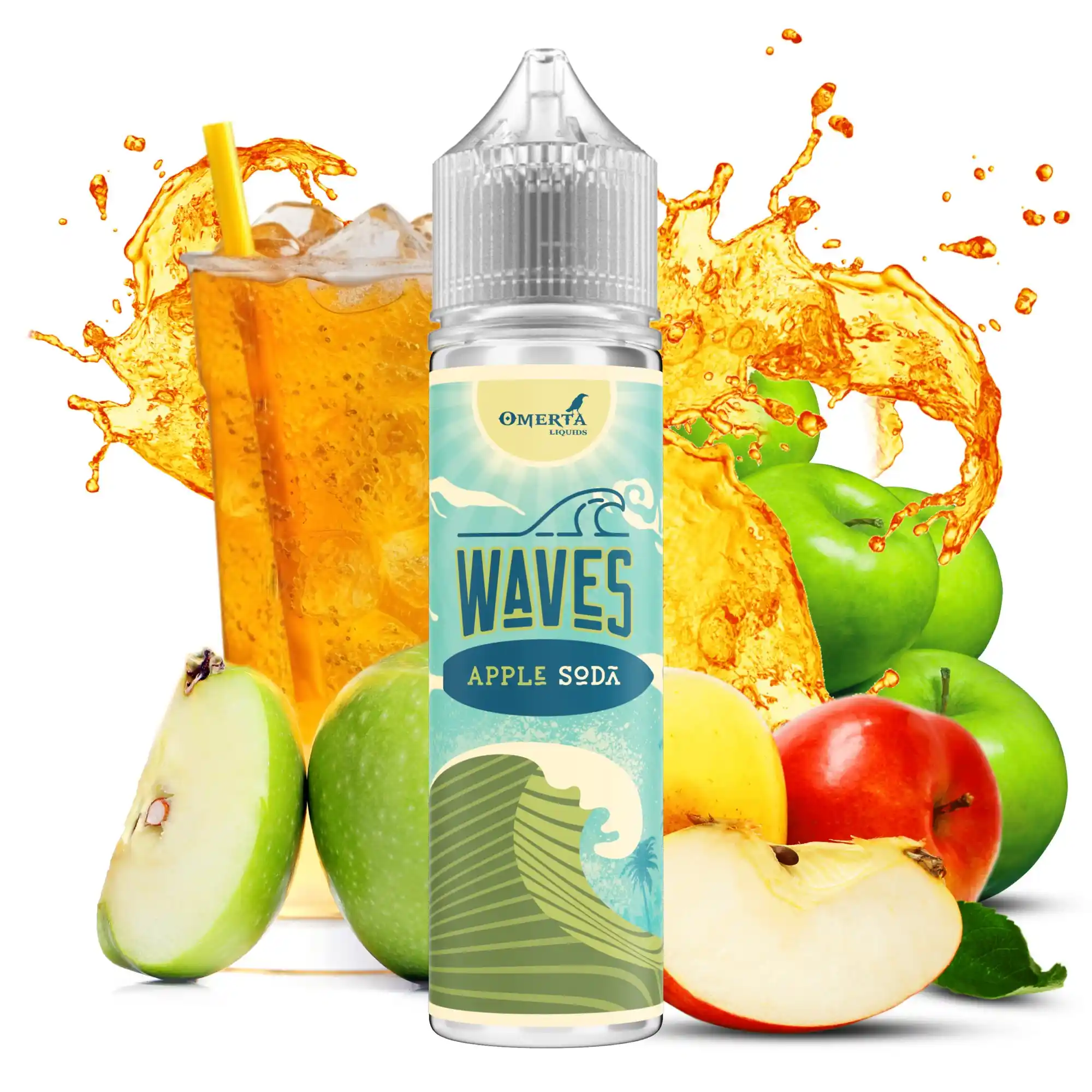 Omerta – Waves – Apple Soda 15ml/60ml